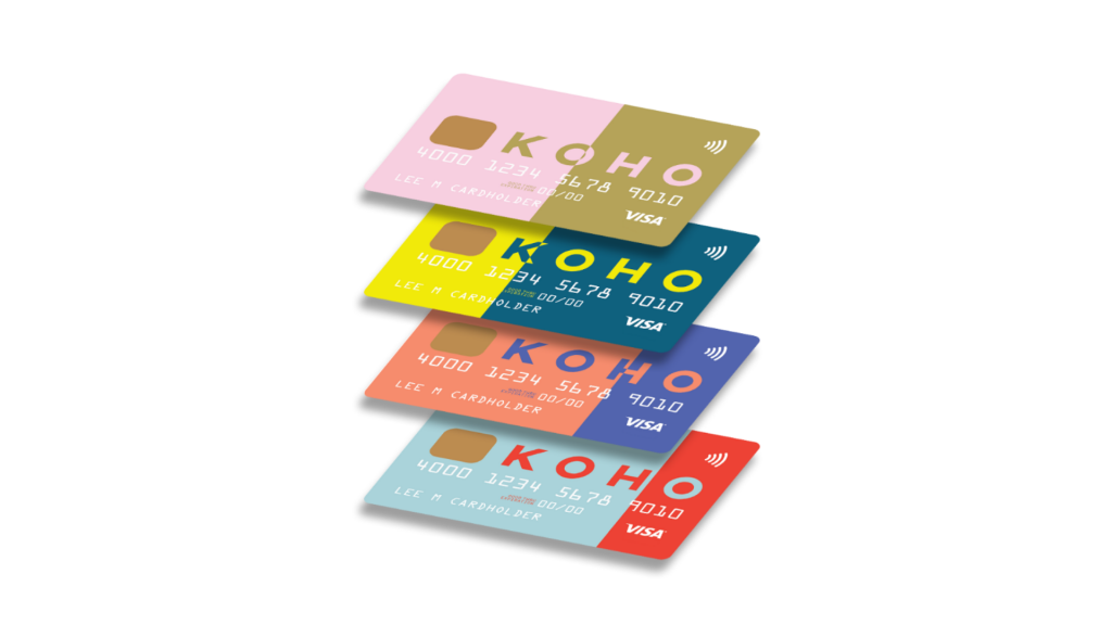 KOHO Visa Prepaid Card