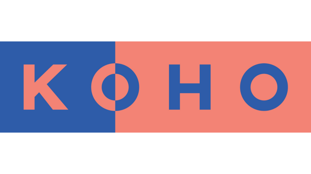KOHO logo (apply KOHO Visa Prepaid Card).