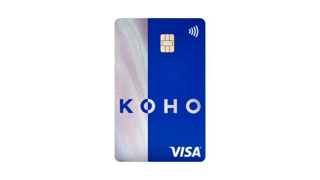 KOHO Premium Visa Prepaid Card
