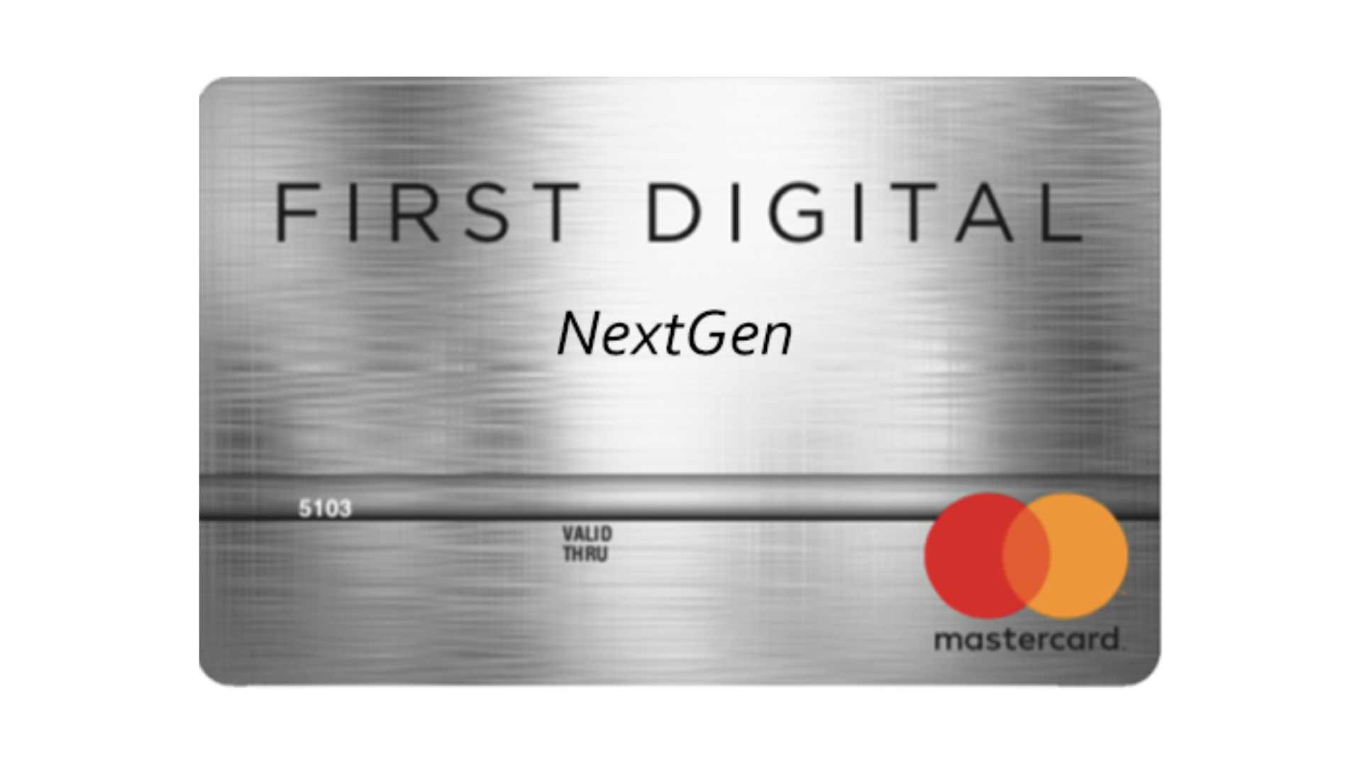 First Digital NextGen Mastercard® credit card