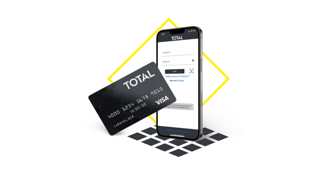 Total Visa® Card mobile application