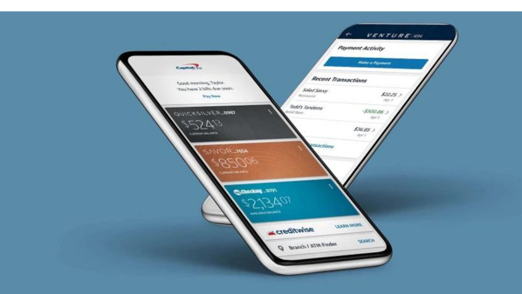 Capital One Mobile (apply Capital One Quicksilver Secured Cash Rewards Card)