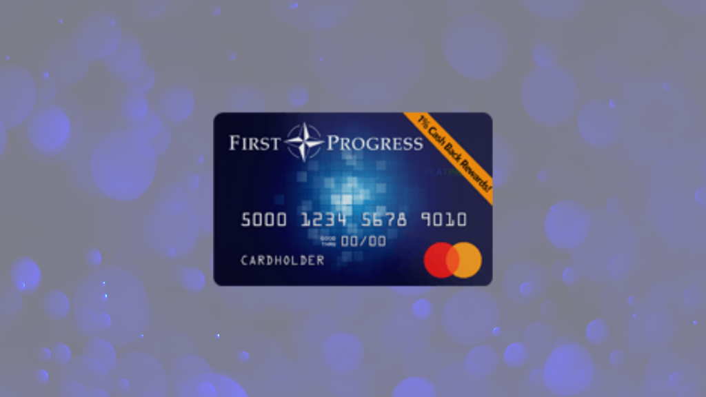 First Progress Platinum Prestige Mastercard® Secured credit card