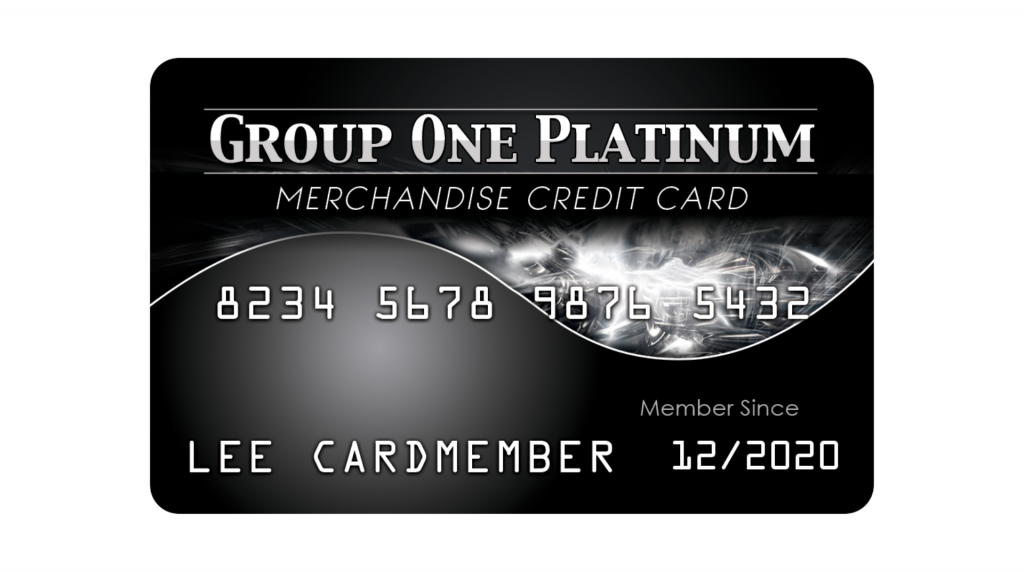 Group One Platinum Card