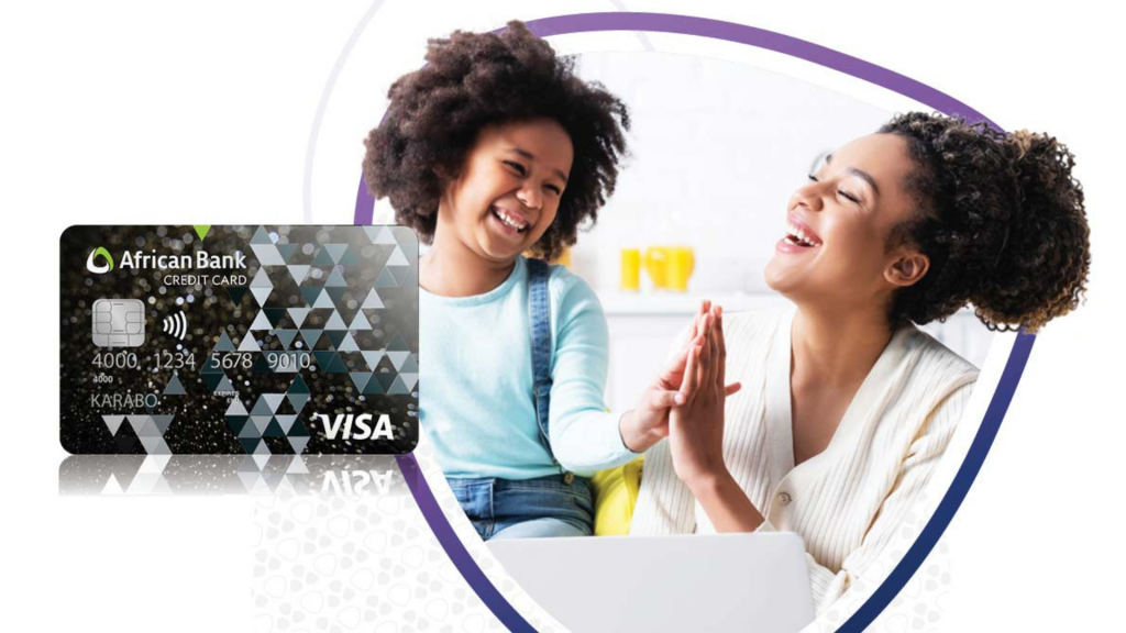 Mother and daughter African Bank credit card