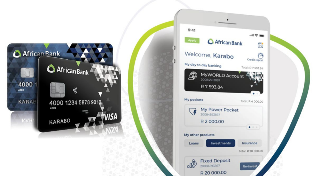 African Bank Credit card and African Bank Mobile (apply African Bank Credit Card)