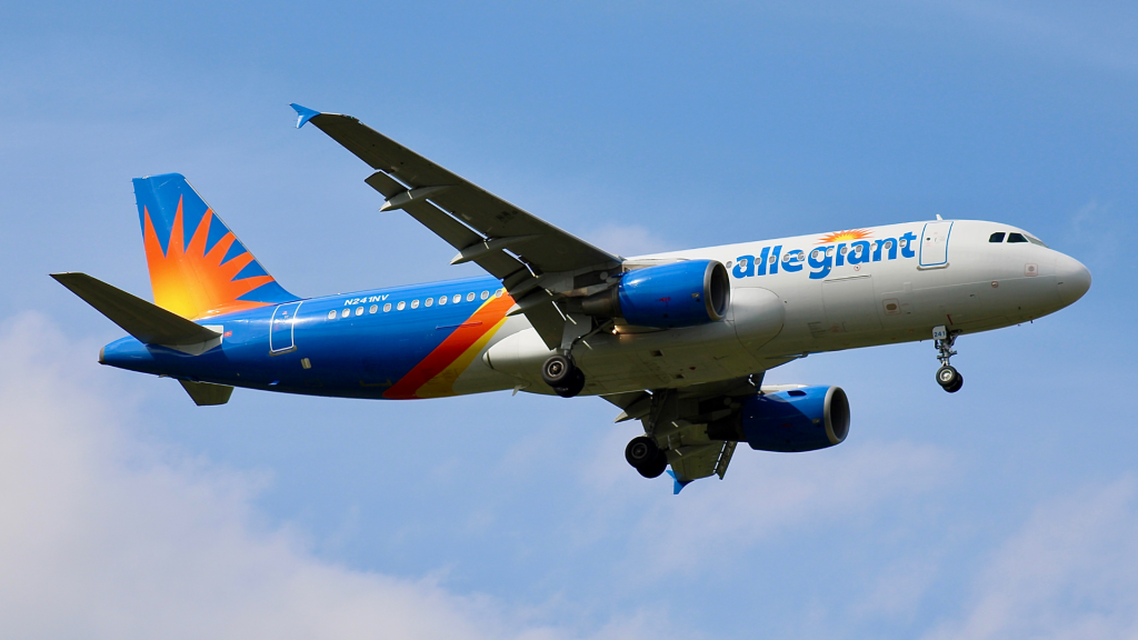 Allegiant Air airplain