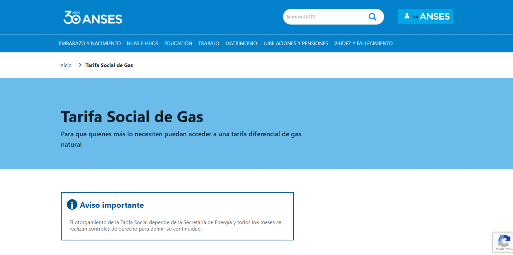 Entrá al Portal de ANSES y solicitá tu tarifa social de gas
