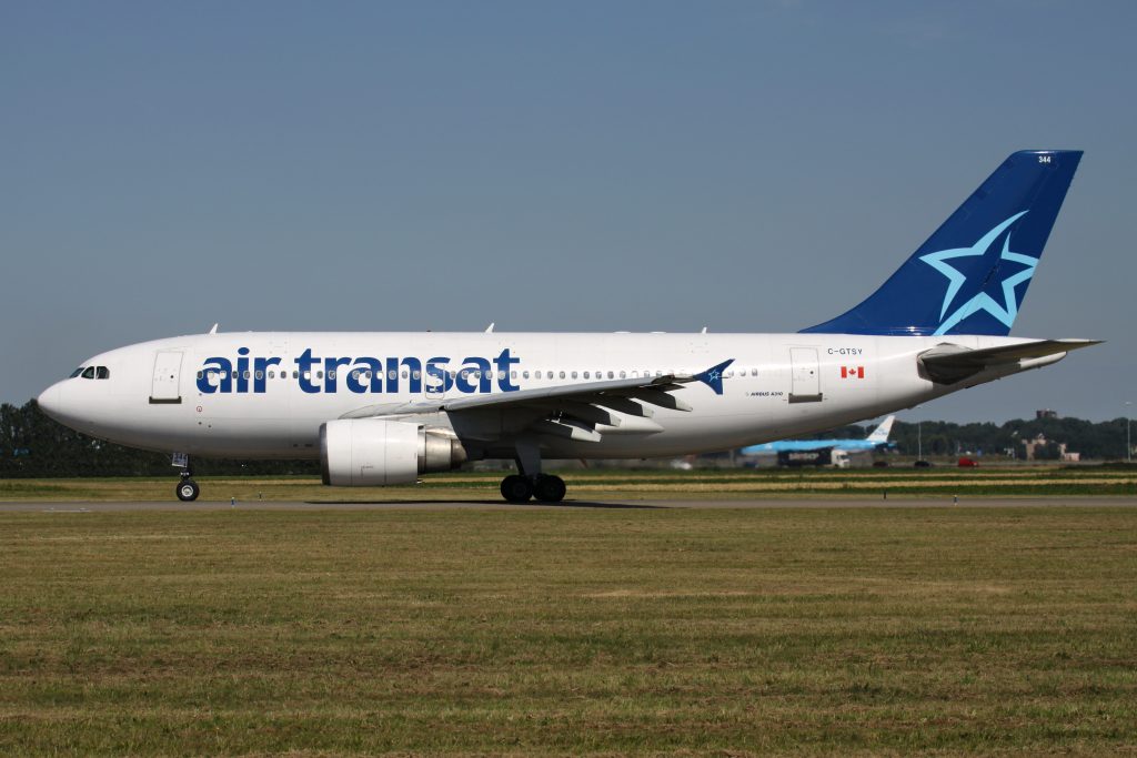 HOOFDDORP, THE NETHERLANDS - AUGUST 26, 2013: Canadian Air Trans