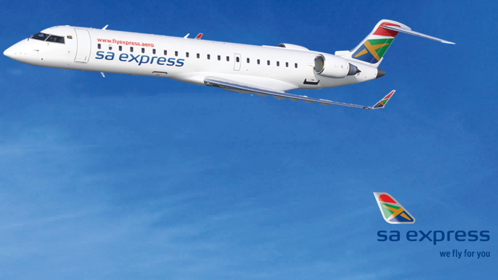 South African Express airplane