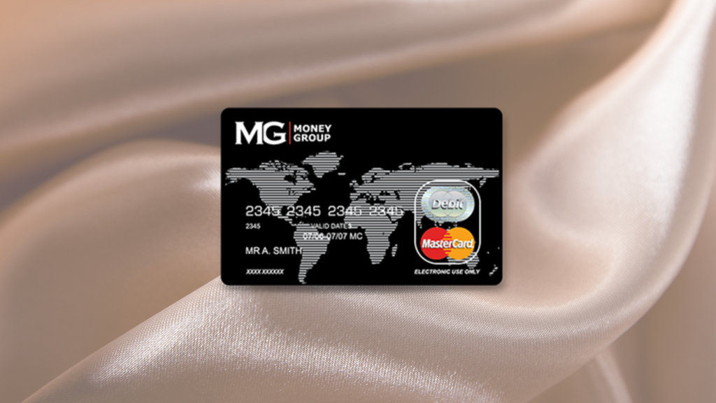 MG Black Prepaid Debit Card