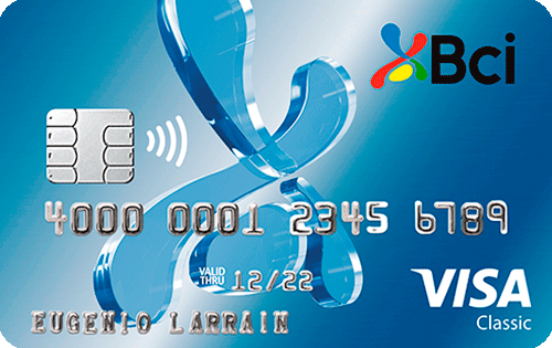 Consigue tu Tarjeta Bci Visa Classic, en sólo 5 pasos
