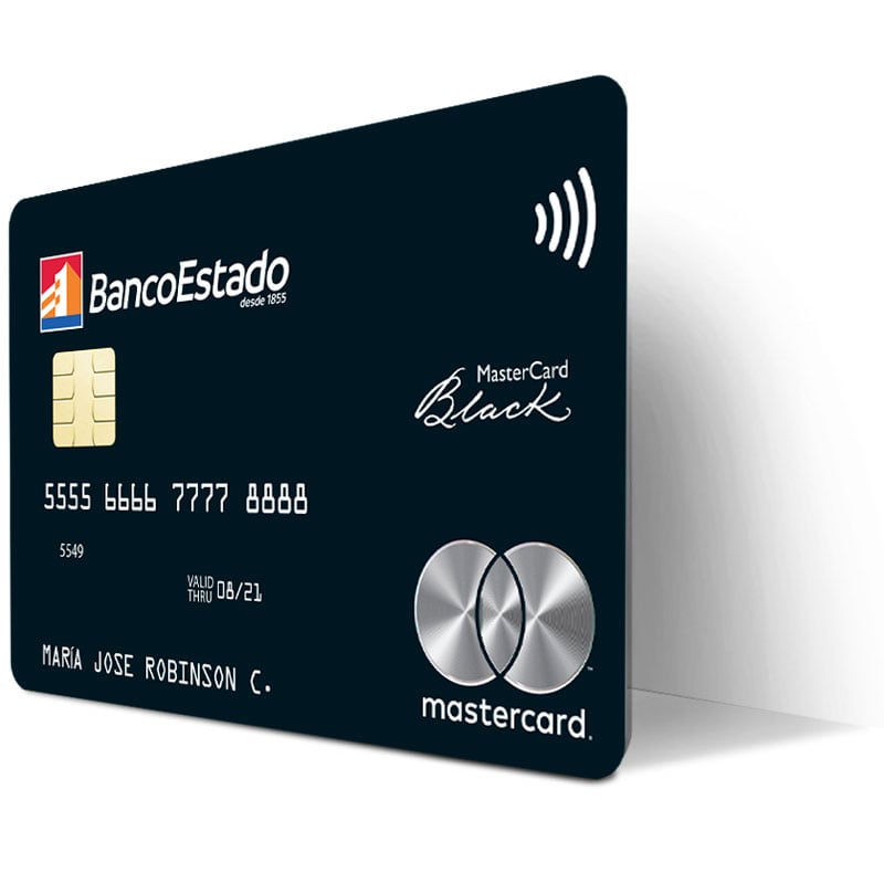 Elige la Tarjeta BancoEstado MasterCard Black, con granes beneficios