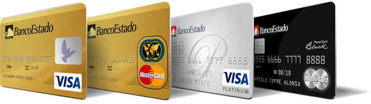 Infórmate sobre los costos de la Tarjeta Visa Internacional BancoEstado