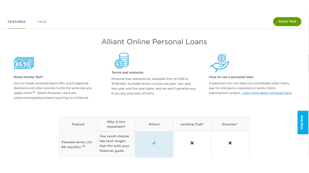 Alliant Credit Union Personal Loans