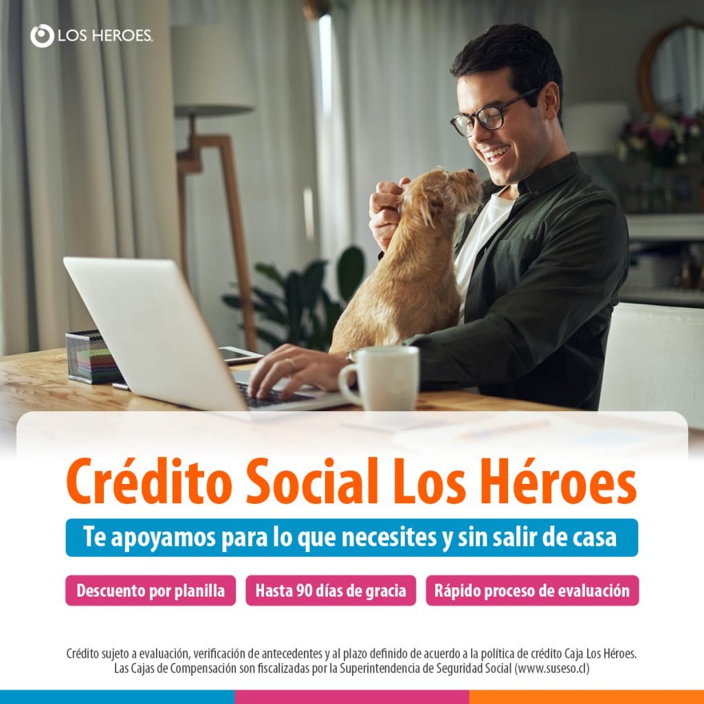 La contratación del Crédito Social Los Héroes es 100% online